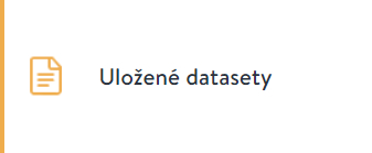Uložené datasety Uložené datasety