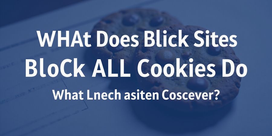 Blocking All Cookies: Impact on Privacy, Performance, and SEO