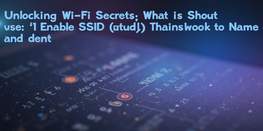 Understanding Enable SSID Broadcast: Myth vs. Reality
