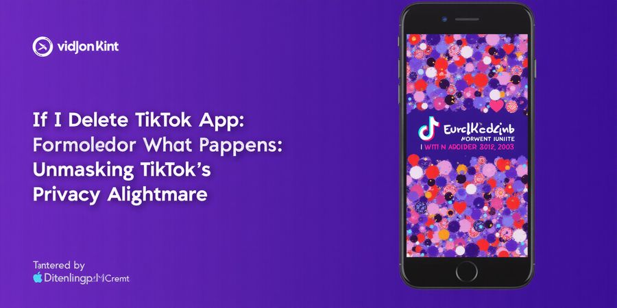 Delete TikTok: What Happens to Your Data & Privacy