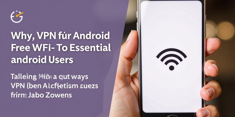 Free VPN for Android: Why Every Android User Needs One