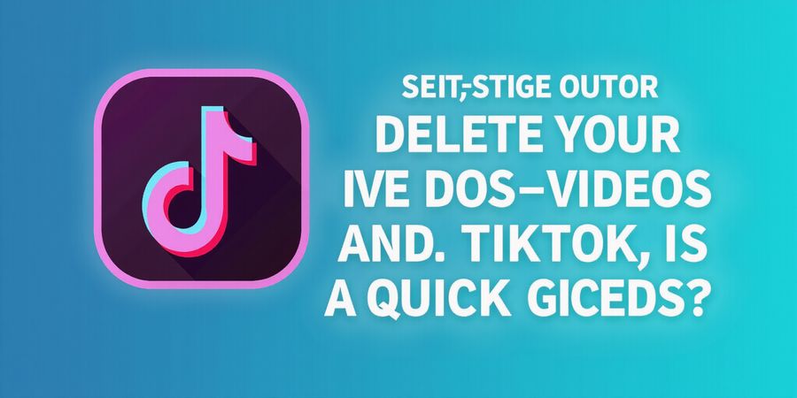 Delete TikTok Videos Quickly: Bulk‑Delete Guide