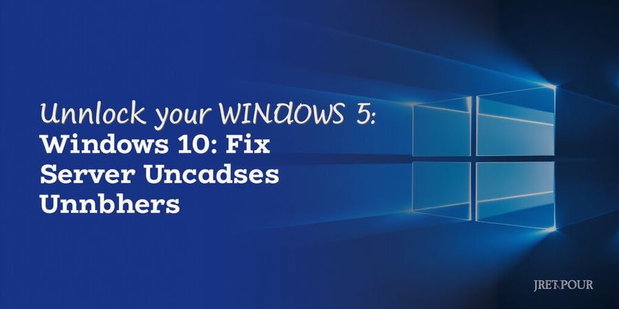Fix RPC Server Unavailable on Windows 10 Fast