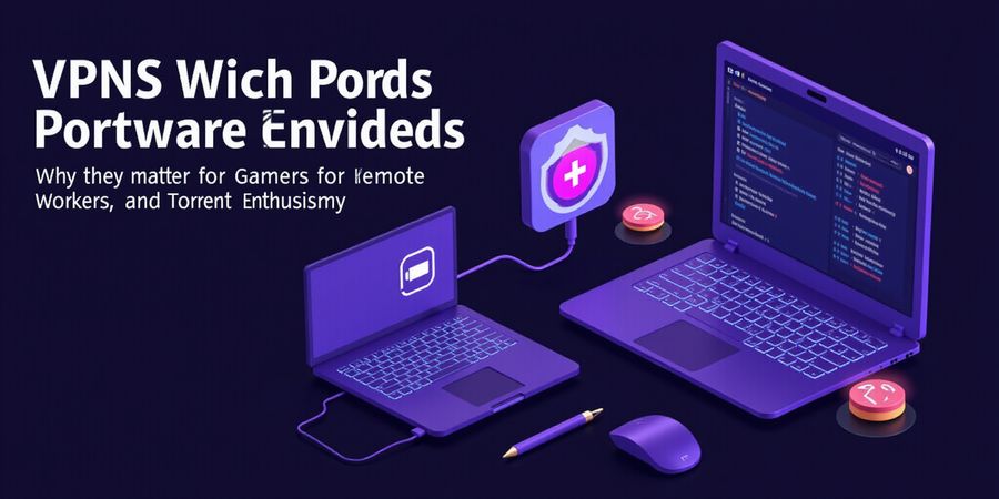 VPN Port Forwarding for Gamers, Remote Workers & Torrenters