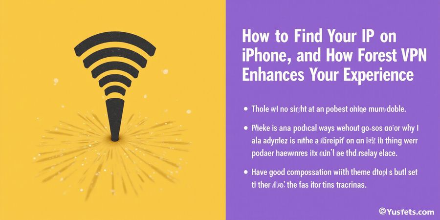 Find Your iPhone IP & Protect It with Forest VPN