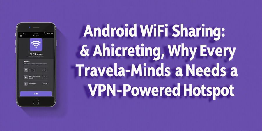 Secure Android WiFi Sharing with VPN Hotspot