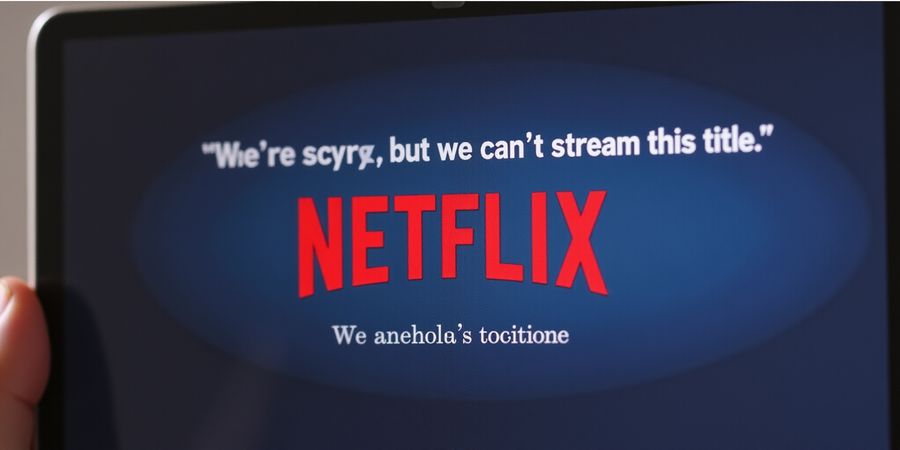 Unlock Netflix on iPad with VPN - No More We're Sorry