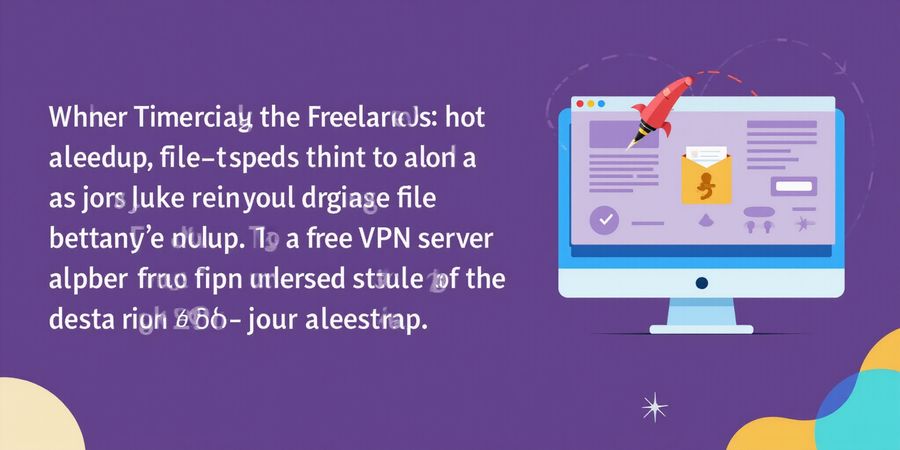 Boost Remote Work Speed with a Free VPN Server List