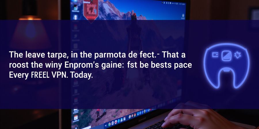 Free Gaming VPN: Boost Lag and Protect Your Play