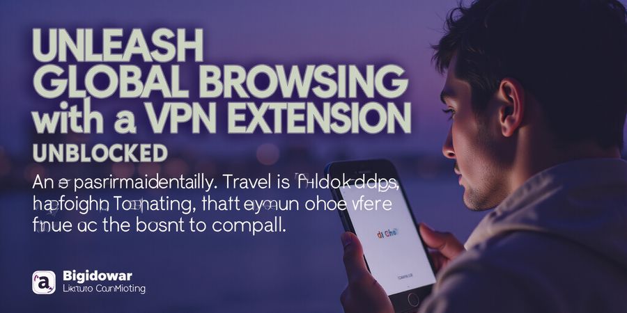 Unlock Global Streaming with a Browser VPN Extension
