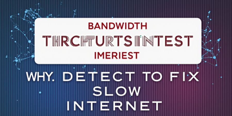 Detect & Fix Bandwidth Throttling: Slow Internet Solutions