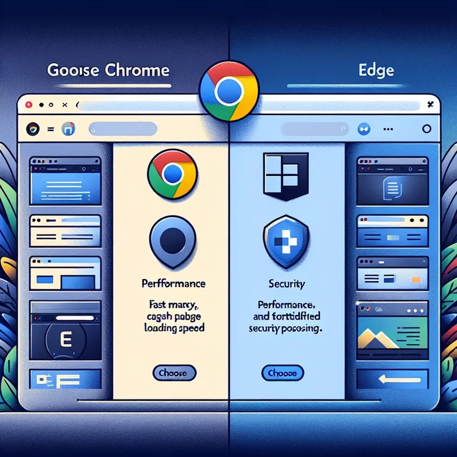 Pagpili Taliwala sa Chrome ug Microsoft Edge