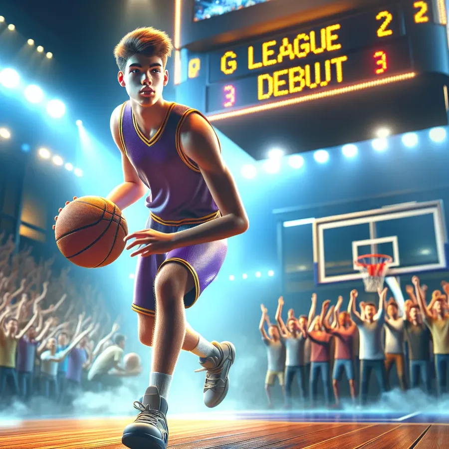 Catch Bronny James’ G League Debut Live!