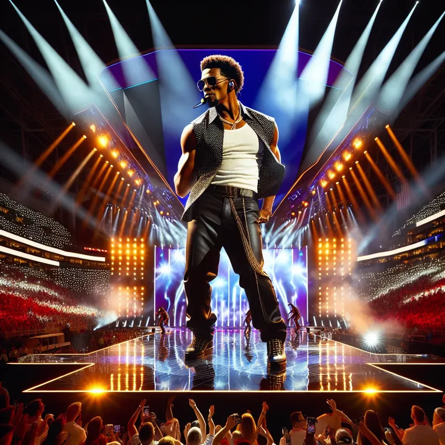 Catch Usher Live: Watch the Halftime Show Online