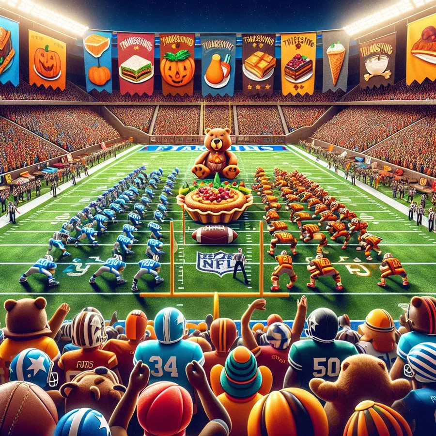 Catch the Lions vs. Bears Live This Thanksgiving!