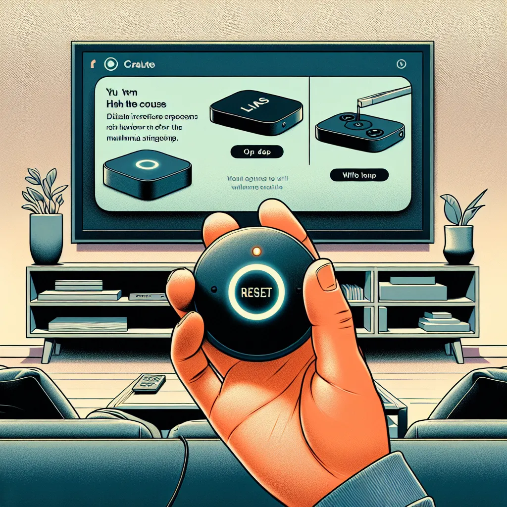 How to Reset Google Chromecast: Step-by-Step Guide