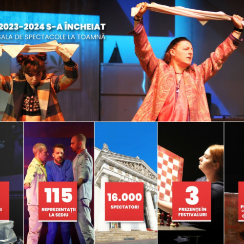 Teatrul Dramatic "Fani Tardini" din Galați încheie stagiunea 2023-2024 și își dezvăluie planurile de viitor