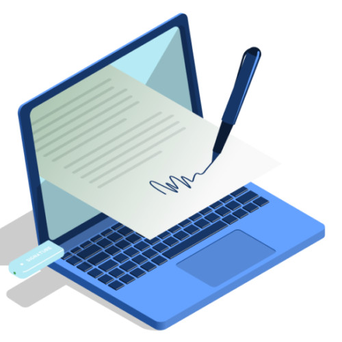 Utilizarea semnăturii electronice în instanțe, reglementată prin lege