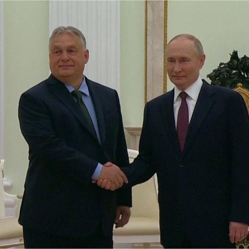 Premierul ungar Viktor Orban s-a întâlnit cu Vladimir Putin la Moscova