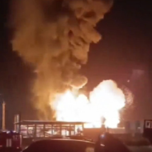 Ucrainenii au atacat cu drone două depozite de combustibil în Krasnodar