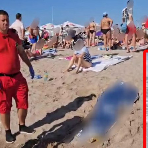 Tragedie pe plaja din Costinești: un tânăr a fost scos inconștient din apă