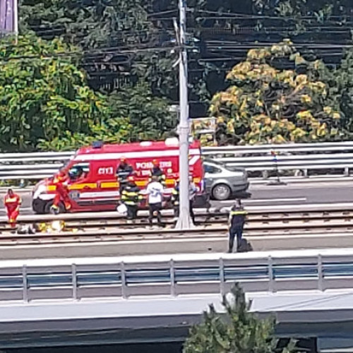 Accident grav pe Podul Grant: motociclist decedat