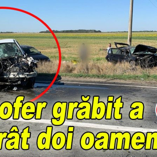 Accident tragic la intersecția spre Tintesti
