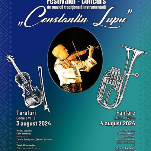 Festivalul "Constantin Lupu" va aduce muzica tradițională pe Pietonalul Unirii din Botoșani