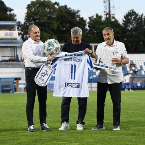 Mircea Lucescu desemnat primul ambasador al fotbalului ieșean