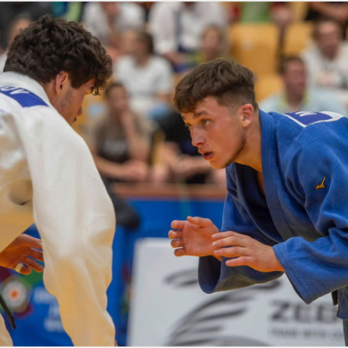 Oradeanul Maxim Tugulea a cucerit argintul la competiția de judo din Slovenia