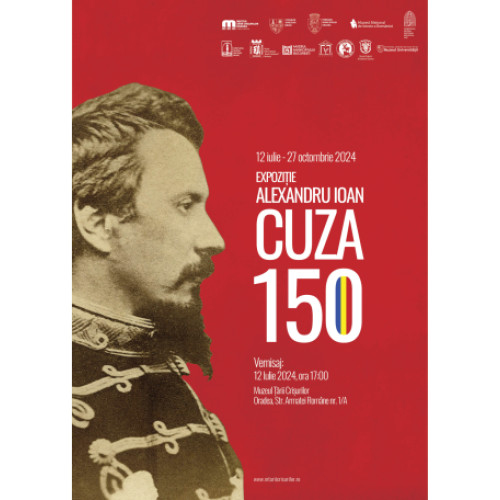 Expozitie aniversara "Alexandru Ioan Cuza 150" la Muzeul Tarii Crisurilor
