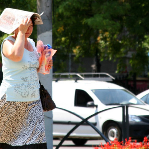 Caniculă la Botoșani: maxime de până la 35 de grade