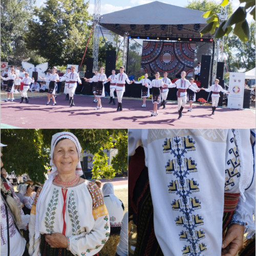 Delegatia de la Galati a participat la Festivalul "Ia romaneasca, in fiecare casa" de la Balti