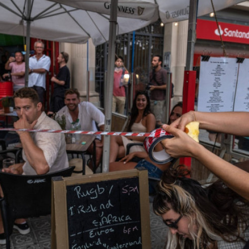 Protest inedit al locuitorilor din Barcelona împotriva turismului excesiv