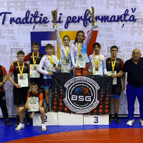 Competiție reușită pentru luptătorii de la ACS BSG Tg.Mureș și Clubul Sportiv Școlar la Campionatul Național de lupte pentru sportivi sub 15 ani