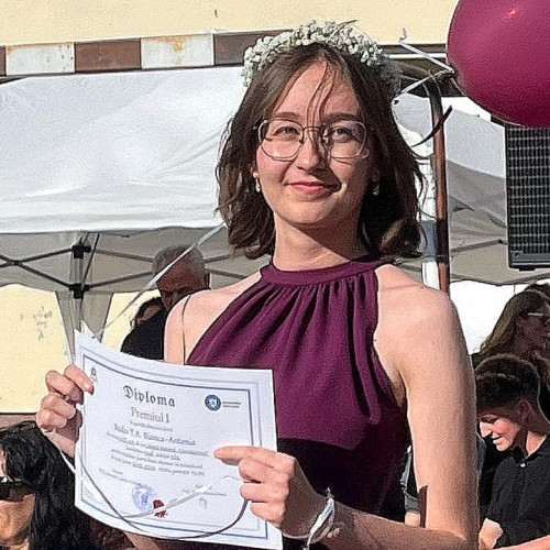 Eleva Bianca Antonia Budai, aproape de media perfectă la Bacalaureat