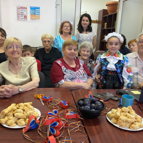 Ziua Drapelului Național, sărbătorită la Centrul Social Multifuncțional Rogerius