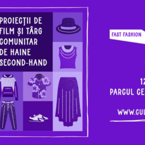 Proiecții de filme și târg comunitar de haine second-hand în Parcul Nicolae Titulescu din Brașov