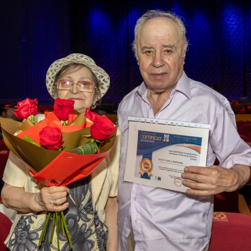 148 de cupluri au sărbătorit 50 de ani de căsătorie la Galați