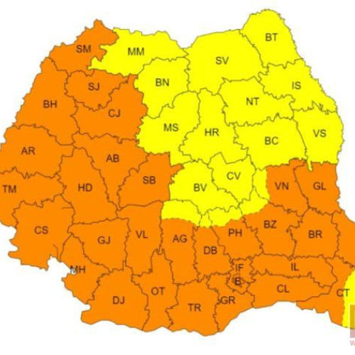 Valul de căldură persistă în majoritatea zonelor țării