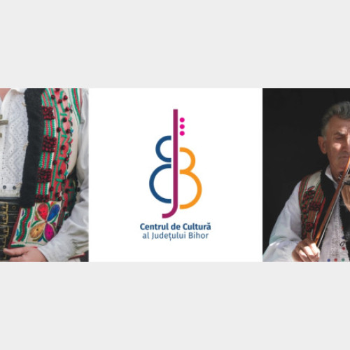 Noul logo al Centrului de Cultura al Judetului Bihor: o vioara cu goarna