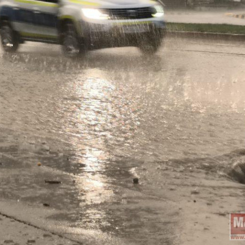 Avertizare cod portocaliu emisă pentru mai multe localități din județ