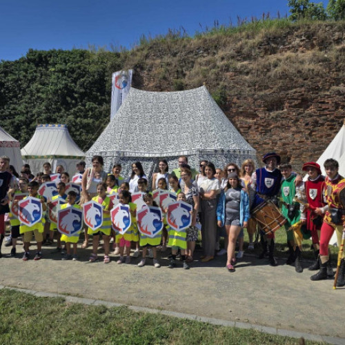 O călătorie medievală fascinantă pentru copiii din centrele de zi ale DASO