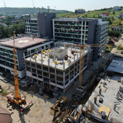 Proiectul ambulatoriului Spitalului Județean de Urgență Bihor, în avans conform graficelor