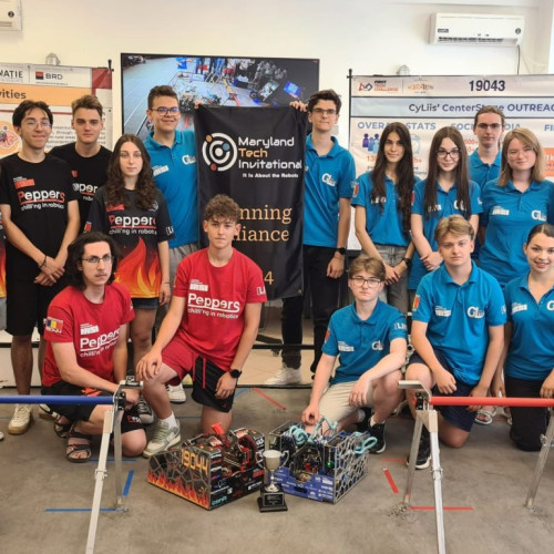 Echipe românești de robotică câștigă competiția internațională "Maryland Tech Invitational" 2024