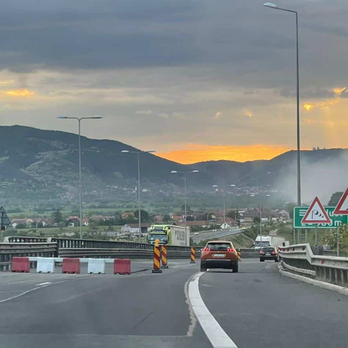 CNAIR anunță restricții de circulație pe autostradă în Alba și alte zone din țară