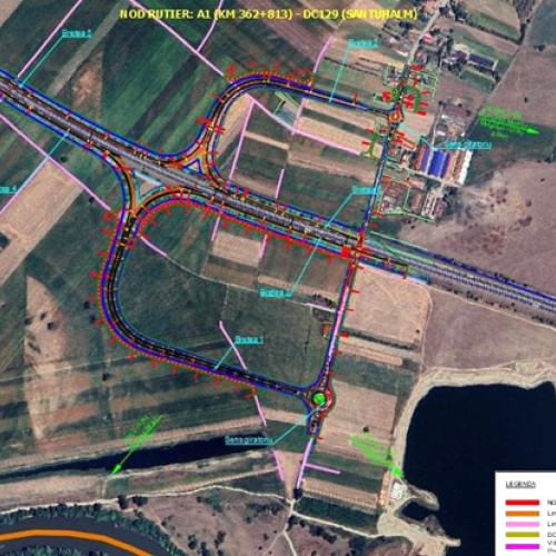 Infrastructura rutieră: Guvernul aprobă un nou nod rutier pentru A1 cu termen de execuție de 12 luni