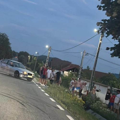 Accident rutier pe DN 67 în comuna Bunești