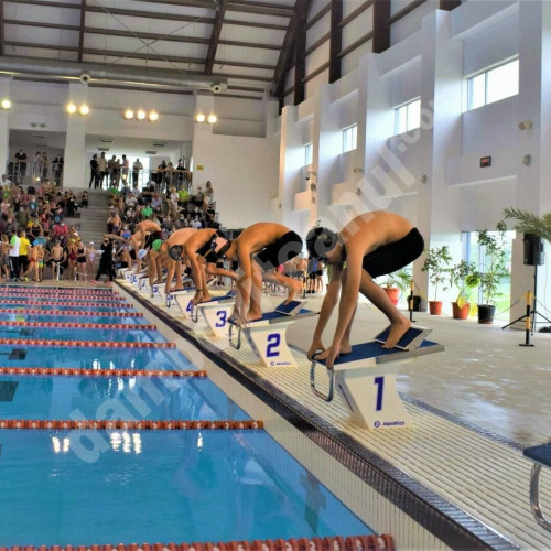 Startul Campionatului Național de înot pentru cadeți, la Târgoviște