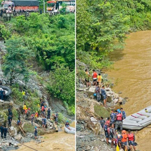 Aproximativ 60 de persoane disparute in Nepal dupa o alunecare de teren